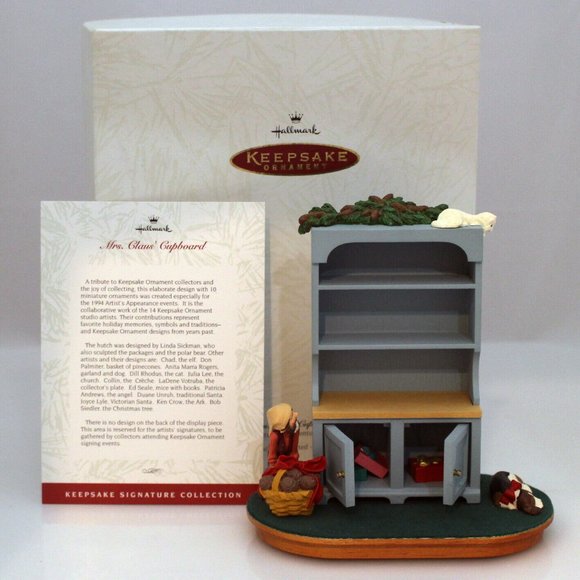 Hallmark | Holiday | Nib Rare Hallmark Signed Event Display Piece ...